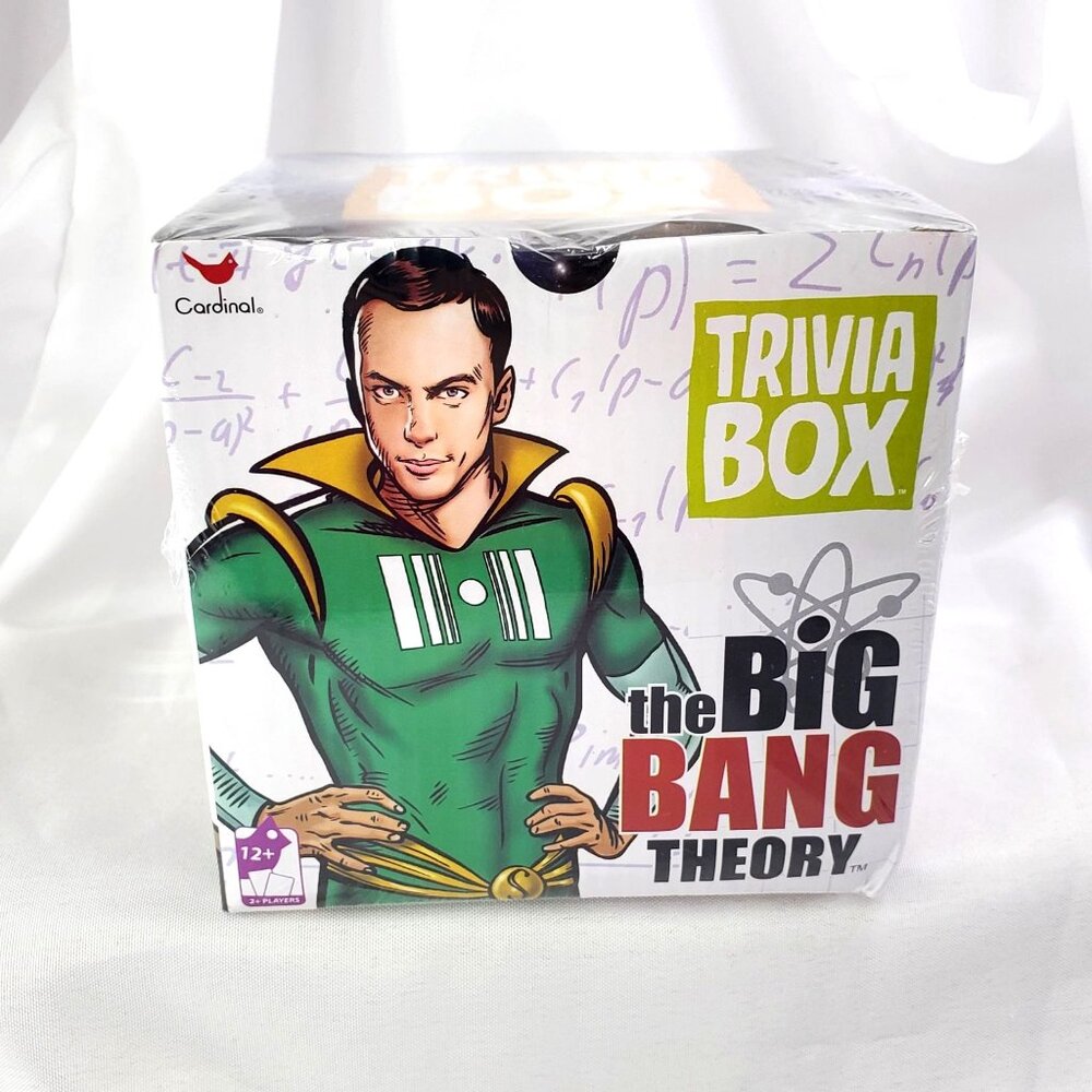 The Big Bang Theory Trivia Box Game For Ages 12+ By Cardinal New Sealed